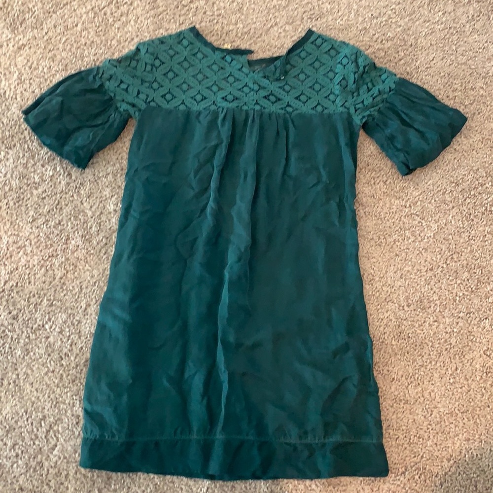Women's Ella Moss forest green dress